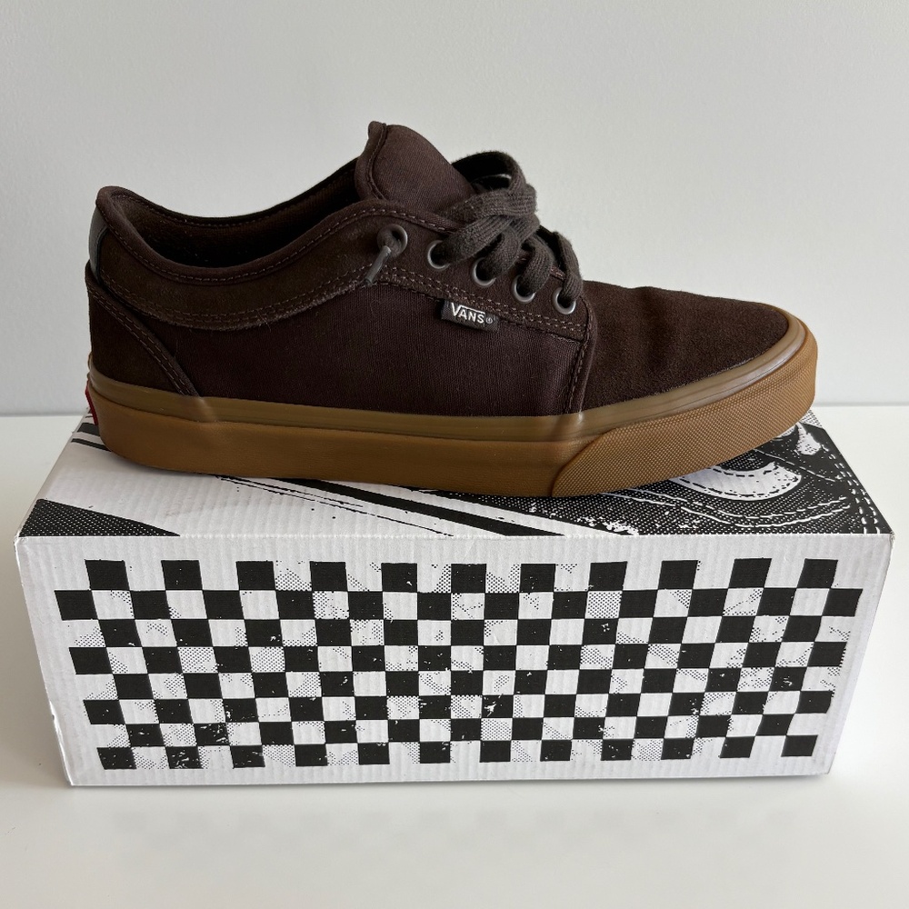 VANS- Skate Chukka Low Gum Shoes 9 Mens